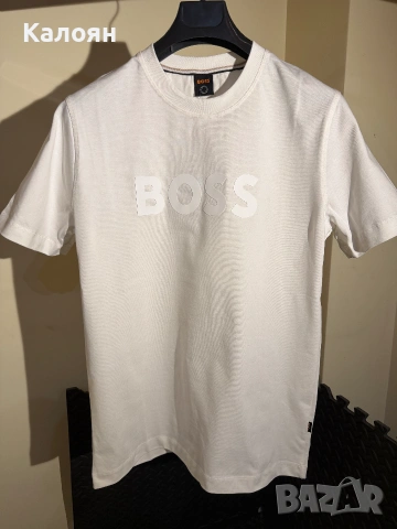 Тениски изчистен дизайн Boss, Ralph Lauren, Tommy Hilfiger, Burberry
