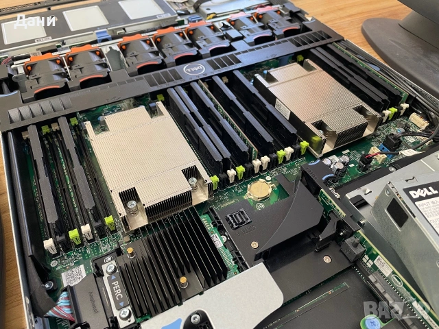 Сървър Dell R630 - 2x E5-2670v3 32GB RAM 2x750W, снимка 6 - Работни компютри - 55228754