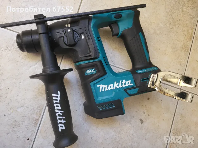 Компактен безчетков перфоратор Makita DHR171. 18 волта, само тяло.