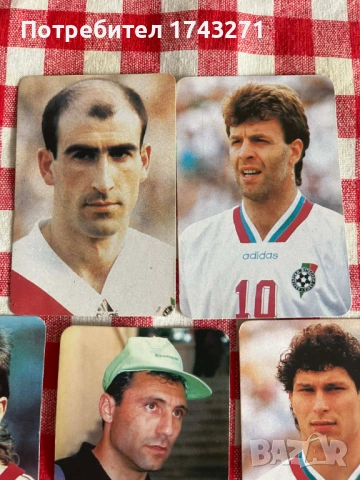 Календарчета с ликове на български футболисти, снимка 4 - Колекции - 54173726