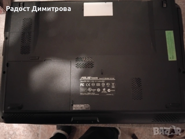 Лаптоп ASUS K50in, снимка 2 - Лаптопи за работа - 54706180