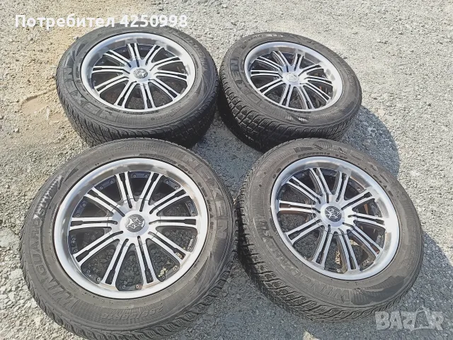 Зимни гуми nexen 255/55/18 с джанти 6х139.7 