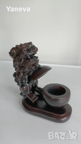 Кадилница за тамян от палисандрово дърво с куче Фу , символ на защита, сила и просперитет , снимка 6 - Антикварни и старинни предмети - 54151638