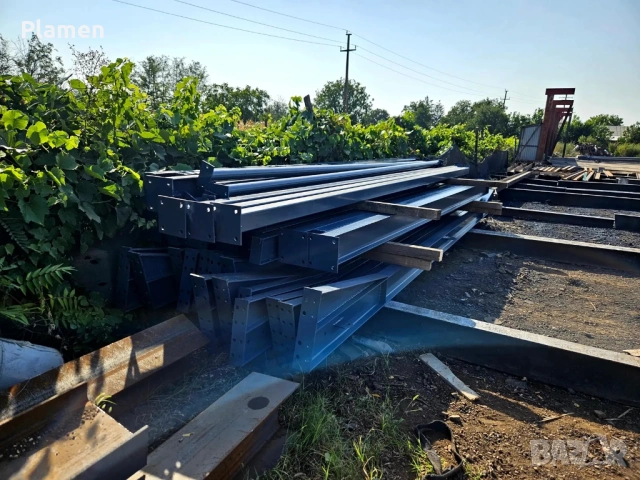 Метално хале - ригел - метална конструкция 12х30м, снимка 5 - Индустриална техника - 54059894