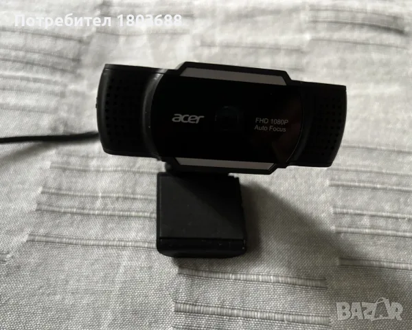 Web камера Acer FHD, снимка 2 - Камери - 55666647
