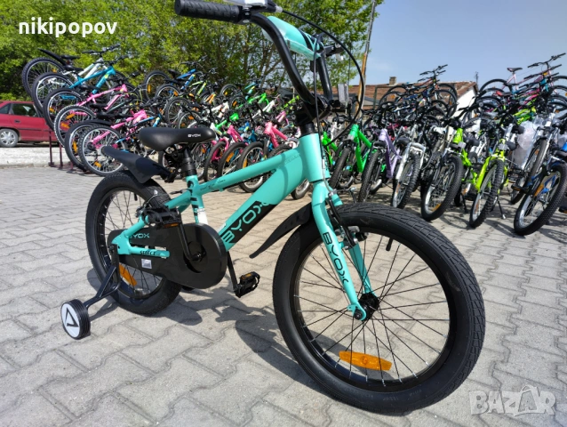 X Детски алуминиев велосипед 18" SELECT, снимка 3 - Велосипеди - 54395239
