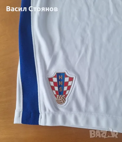 Хърватска / Croatia Нике Home Shorts 2021/22 - за ръст 170см, снимка 2 - Фен артикули - 55230785