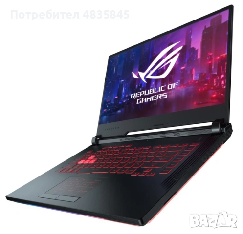 Asus rog strix g531, снимка 4 - Лаптопи за игри - 54648986
