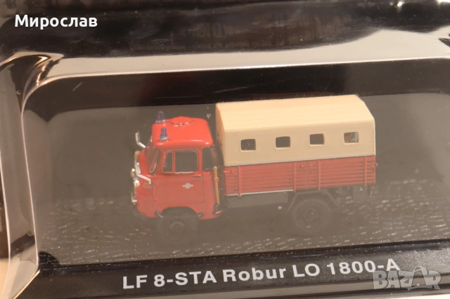1/72 РОБУР ROBUR КАМИОН ПОЖАРНА МОДЕЛ КОЛИЧКА, снимка 2 - Колекции - 54303059