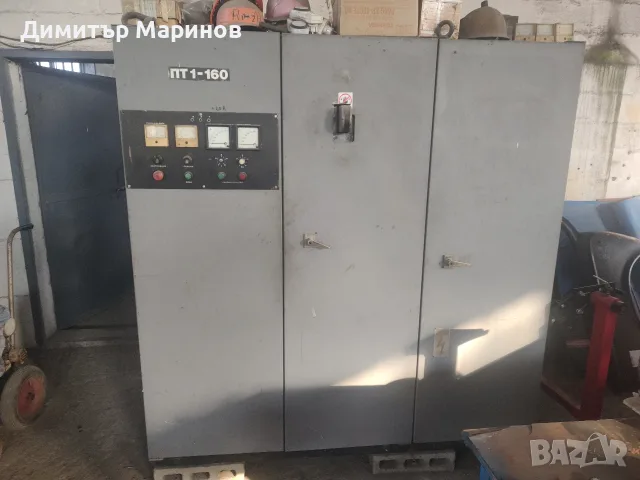 шкаф за управление на леярска пещ 160кг. с кондензатори батерии., снимка 5 - Други машини и части - 55337053
