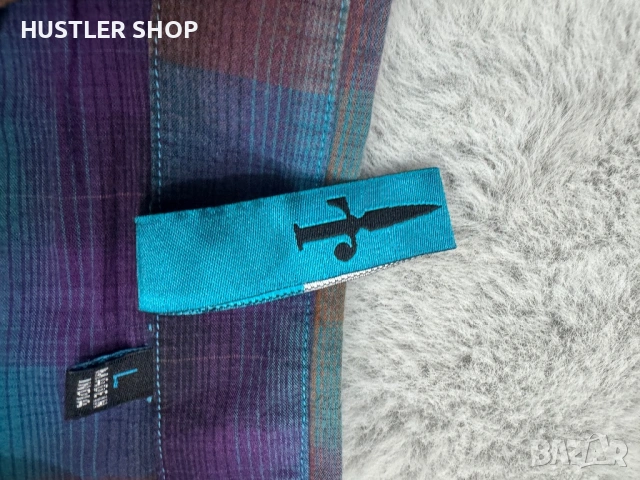 Мъжка риза VAN'S. Размер L, снимка 5 - Ризи - 54347135