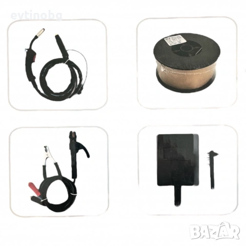 Инверторен електрожен с телоподаващо KraftRoyal – 2 в 1 MIG/MMA заваръчен апарат, снимка 2 - Други инструменти - 54081055