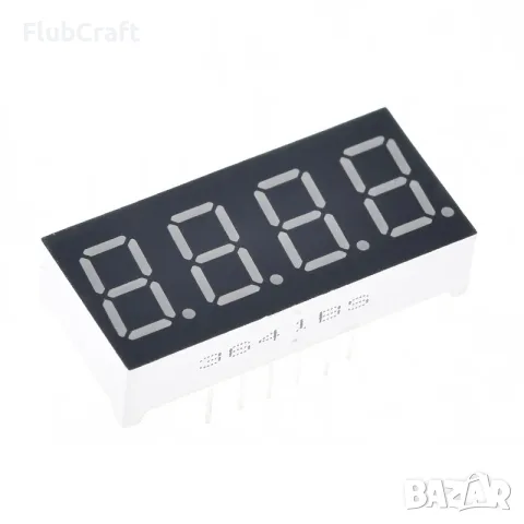 LED Дигитален Цифров Дисплей | 1 – 4 Числа – 8х8, снимка 5 - Друга електроника - 55533740