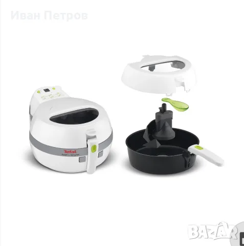 Фритюрник Tefal FZ710038 Actifry 1кг, 1400W, Таймер, Бял, снимка 2 - Фритюрници - 55411615