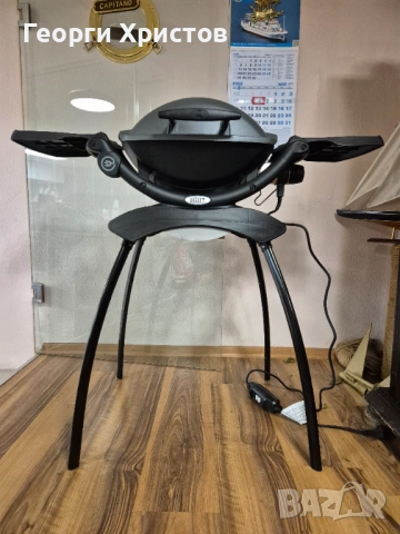 Чисто нова Оригинална Стойка (Stand) + Странични Масички за Weber Q Серия 1000/1200/1400, снимка 3 - Скари - 54545851