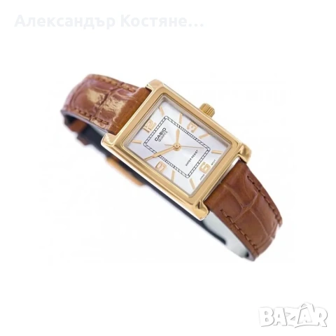 Нов часовник Casio LTP-1234PGL-7AEG - гаранция, снимка 2 - Дамски - 55213707