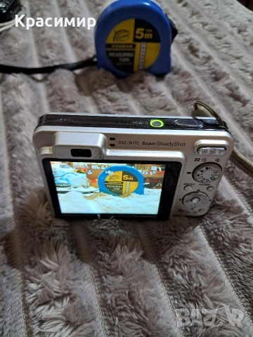 Фотоапарат Sony DSC-W170, 10,1Mp, снимка 3 - Фотоапарати - 54784153