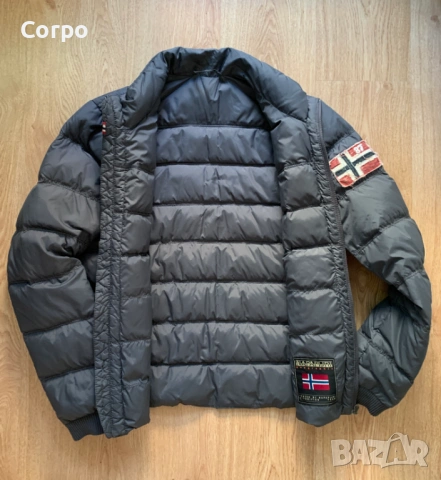 Мъжко пухено яке Napapijri, снимка 2 - Якета - 54522353