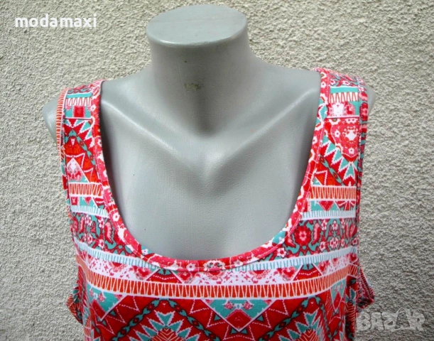3XL+  Нова дълга рокля  с фабричен дефект , снимка 2 - Рокли - 55052657