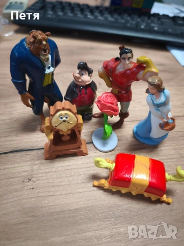 Disney, Beauty and the Best, seven figures set