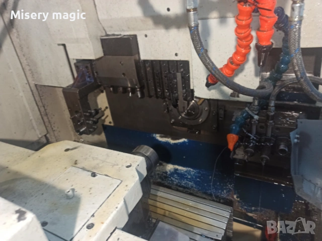 Продава се CNC автомат Hanwha SL32HP (Swiss Type), снимка 8 - Стругове - 54617791