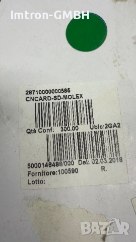 Молекс 0679130002  КОНТАКТНА SD КАРТА R/A SMD Конектори за карти с памет 2.5MM , снимка 5 - Друга електроника - 54846717