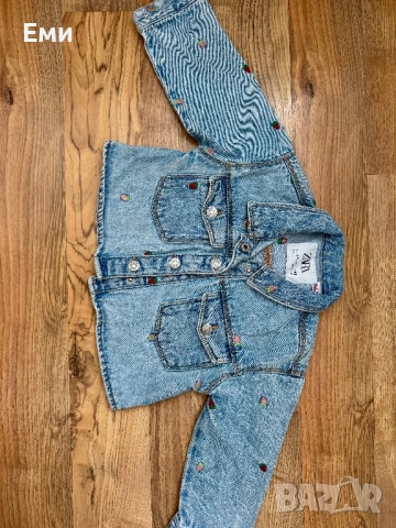 ZARA Бебешки дънково яке