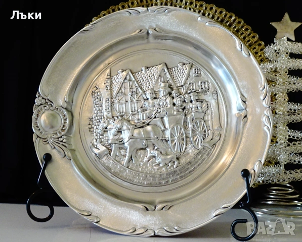 Калаена чиния,картина Натоварих файтона си с млади момичета. 