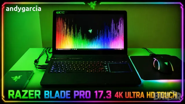 Razer Blade Pro 17.3 4K IGZO Touch/Intel Core i7-7820HK/NVidia GTX 1080 8GB/32GB RAM/1TB SSD NVMe