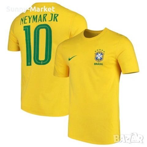Футболна тениска Бразиялия / BRASIL с ИМЕ по желание, мъжки детски и дамски футболни фланелки и екип