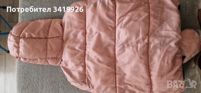 Bershka зимно яке xs черно + подарък 2 розови зимни якета, снимка 6 - Якета - 55122512
