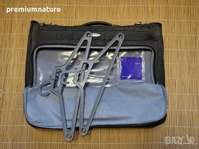 Samsonite / пътнически хибриден куфар тип чанта сак 🟢 в наличност