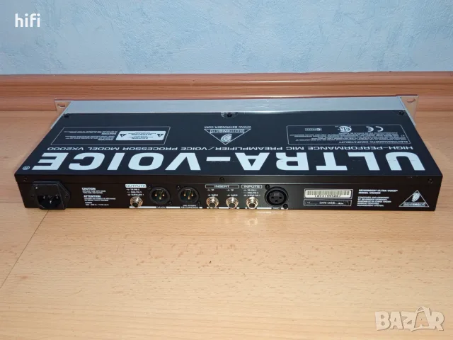 Микрофонен предусилвател / процесор Behringer Ultra-Voice Pro VX2000, снимка 6 - Други - 55429953