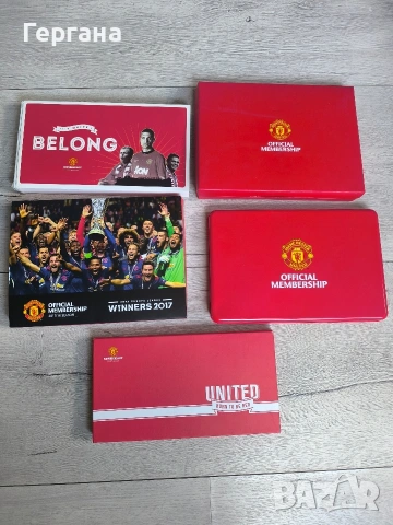 Колекционерки кутии MANCHESTER UNITED 