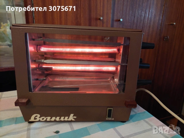Продавам електрически грил „Волик“, снимка 2 - Друга електроника - 54896532