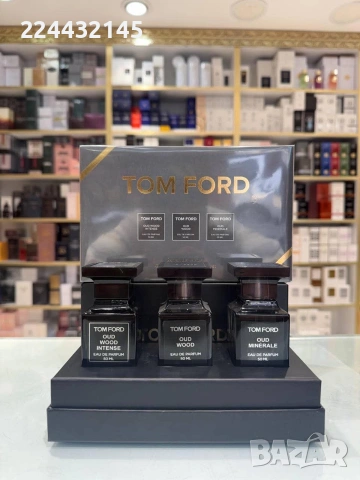 Tom ford oud wood intens oud wood oud wood minerale 3* 50ml travel set