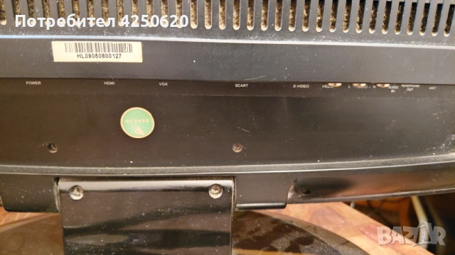 Малък лед телевизор монитор нео 22 инча с тънка жълта черта, снимка 13 - Телевизори - 54182052