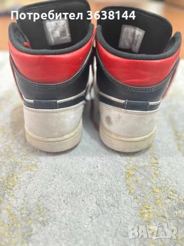 Обувки Air Jordan 1, снимка 4 - Кецове - 54658949
