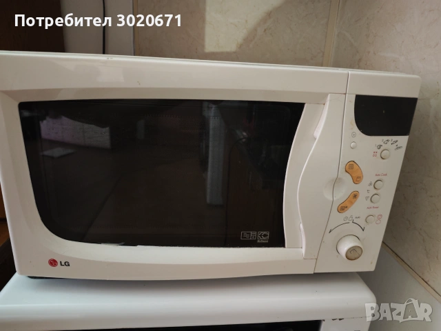 Микровълнова фурна LG MC-805АR – за части / ремонт, снимка 3 - Микровълнови - 55159596