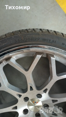 22 цола джанти за Mercedes GLC 63 AMG , снимка 4 - Гуми и джанти - 54620764