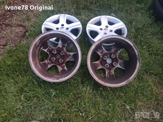 ПРОМО Алуминиеви Джанти за Peugeot Citroen 4x108 16 цола.Отлично състояние., снимка 6 - Гуми и джанти - 54662954