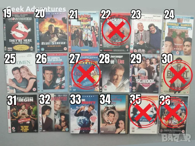 Комедия Филми DVD's - Оригинални Дискове на Английски Език, снимка 3 - Комедии - 47015749