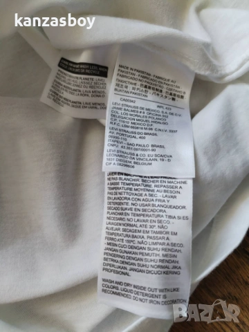 Levis - страхотна мъжка тениска XL, снимка 7 - Тениски - 54714959