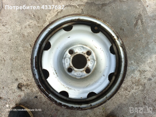Джанта 13-ка за Рено, снимка 2 - Гуми и джанти - 54206975