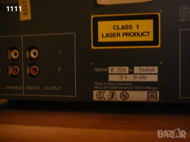 REVOX B 226 KATO NOV, снимка 10 - Ресийвъри, усилватели, смесителни пултове - 35349524