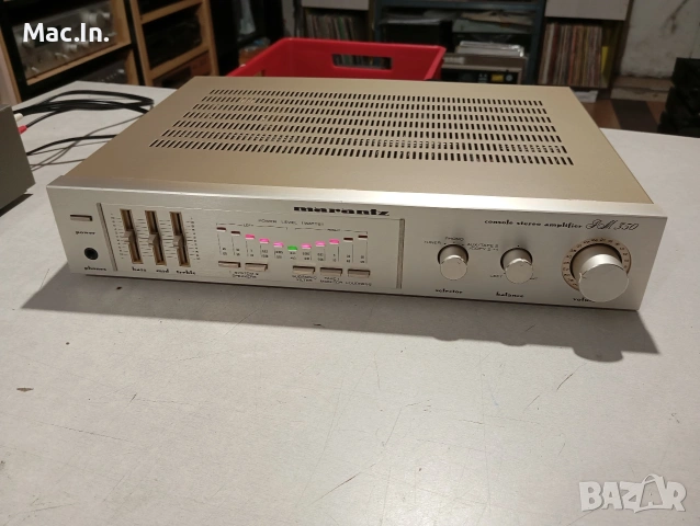 Усилвател MARANTZ PM350, снимка 2 - Ресийвъри, усилватели, смесителни пултове - 54383456