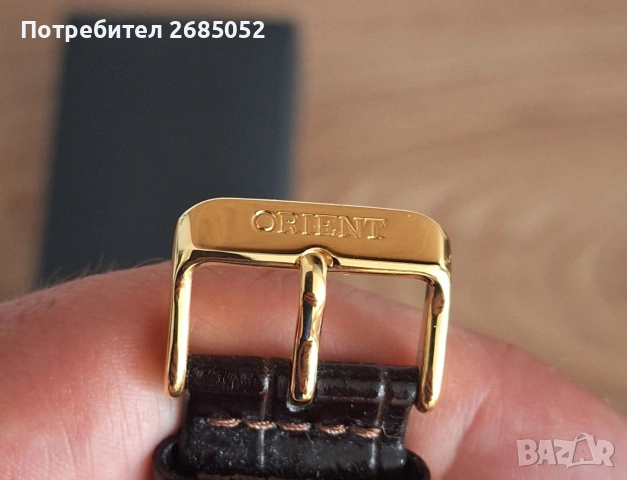 Мъжки автоматичен часовник Orient Bambino FAC00007W Roman Dials, снимка 5 - Мъжки - 55063637