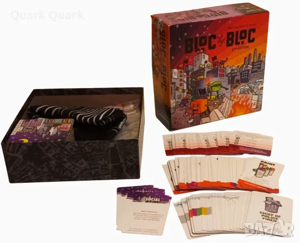 🎲 Bloc By Bloc (2nd Edition) – настолна игра, играна веднъж, като нова | София, снимка 2 - Настолни игри - 55629429