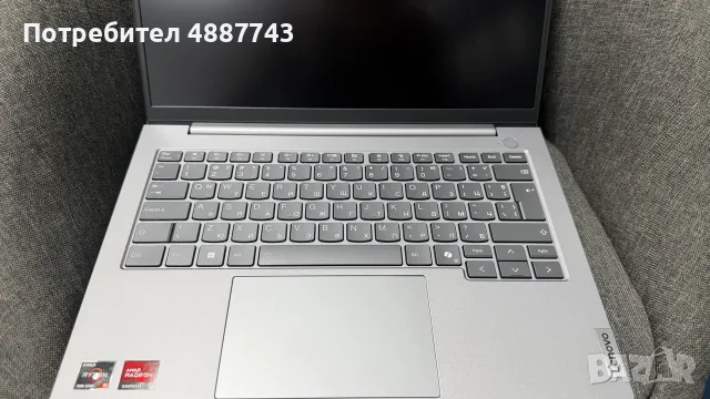 Lenovo ThinkBook 14 G7 ARP в цвят Arctic Grey., снимка 2 - Лаптопи за работа - 55313067