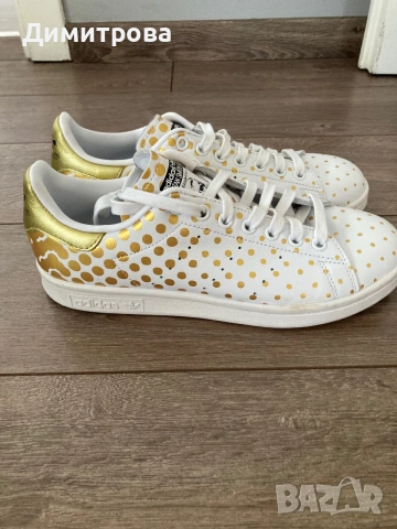 Дамски маратонки Adidas Stan Smith, снимка 5 - Маратонки - 55267435